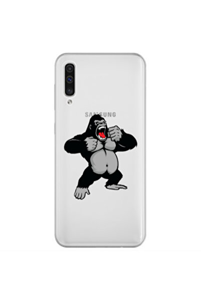 Other Samsung A70 Angry Gorilla2 Transparent Silicone TPU Θήκη