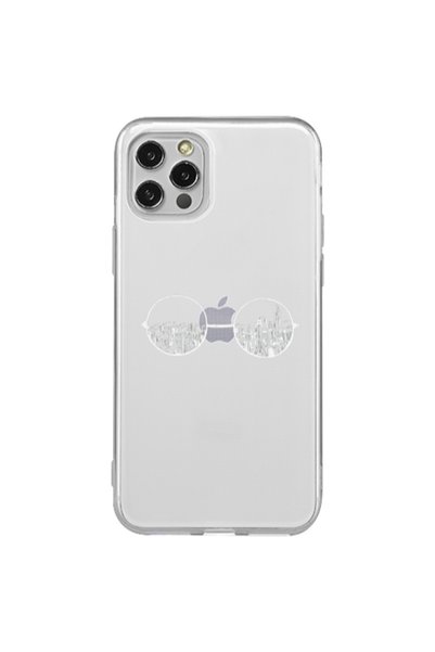 Other Apple iPhone 12 Pro Sunglasses Transparent Silicone TPU Θήκη