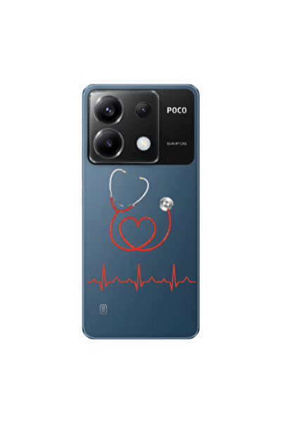 Other Xiaomi Poco X6 5G Stethoscope Transparent Silicone TPU Θήκη