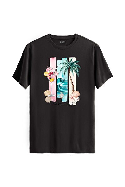 Colermi Summer Breeze Beach Themed T-Shirt