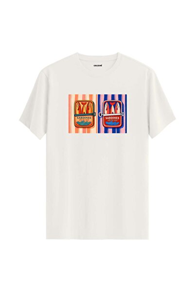 Colermi Retro Sardine Can Design T-Shirt