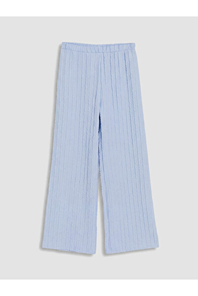 LC Waikiki Esvab • Modern & Textured Wide-Legged Girls' Sweatpants