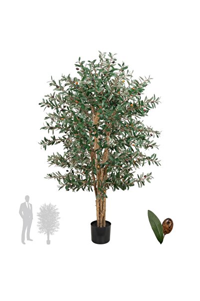 Roberto Rossi Maslin artificial H150cm cu 192 masline si 1872 frunze