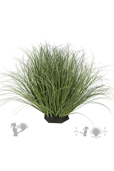 Roberto Rossi Iarba artificiala Onion 63 cm verde