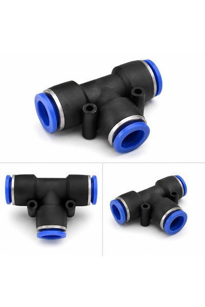 GENERAL Pneumatic t Joint Fitting 16mm Quick Release Hose Attachment