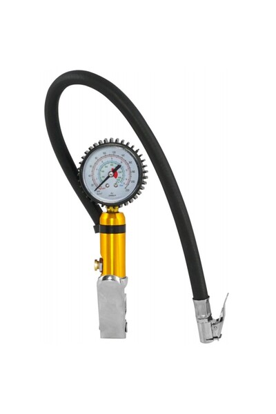 VERKE Tire inflation gun with pressure gauge, TG-5, V81261,