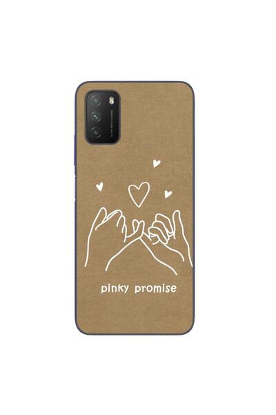 OEM Case compatible with Xiaomi Poco M3 Silicone Gel Tpu Pattern BFF Pinky Pr...