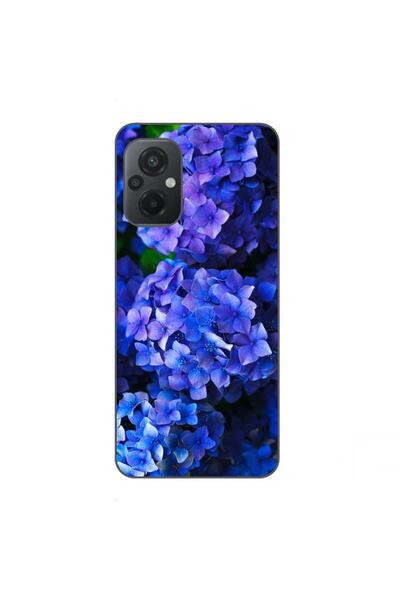 OEM Case compatible with Xiaomi Poco M5 Silicone Gel Tpu Hydrangea Pattern
