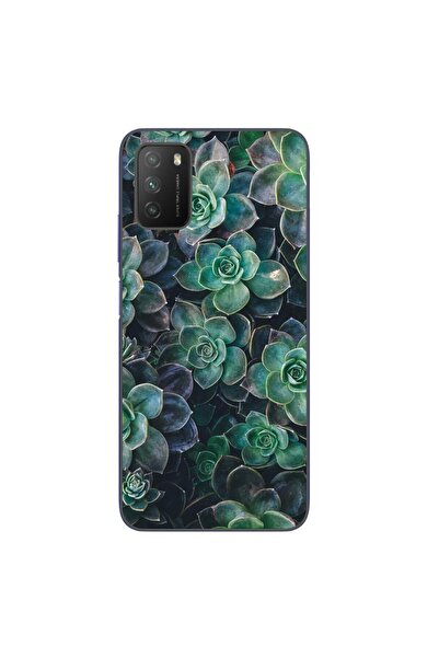 OEM Case compatible with Xiaomi Poco M3 Silicone Gel Tpu Rock Flowers Pattern