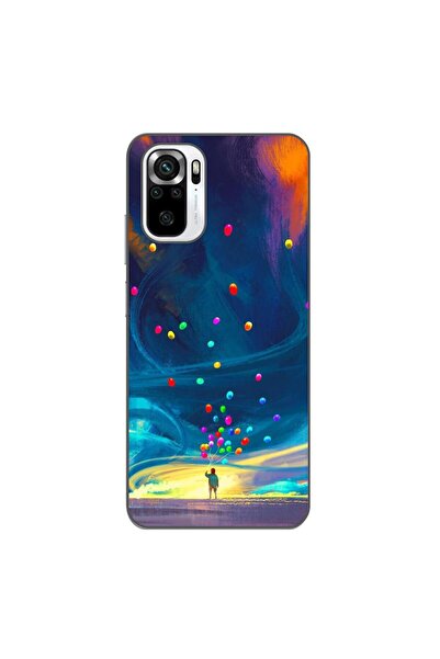 OEM Case compatible with Xiaomi Poco M5s Silicone Gel Tpu Universe Balloons P...