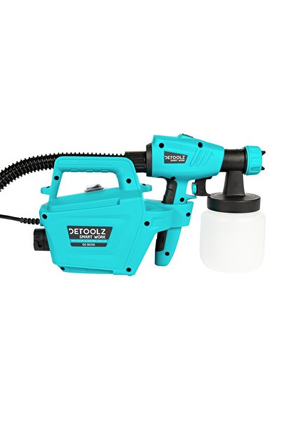 DETOOLZ Ηλεκτρικό πιστόλι βαφής 800W 1000ml/λεπτό
