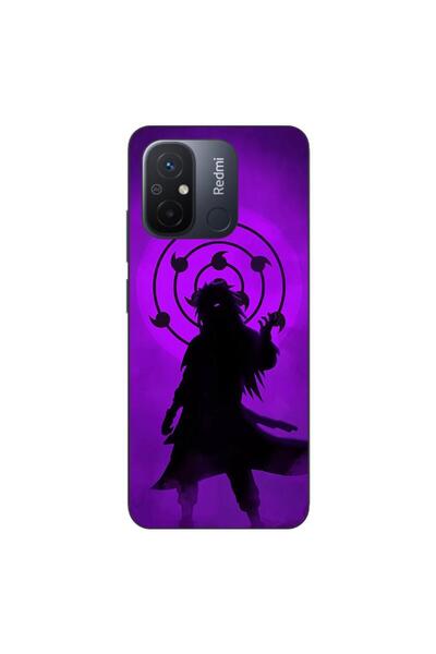 OEM Case compatible with Xiaomi Redmi 12C Silicone Gel Tpu Model Madara Rinnegan