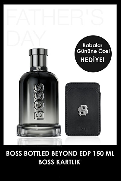 BOSS Bottled Beyond EDP 150 ml Parfüm + Kartlık Erkek Parfüm Set