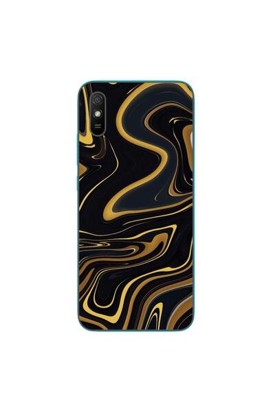 OEM Case compatible with Xiaomi Redmi 9A Silicone Gel Tpu Model Acrylic Glow
