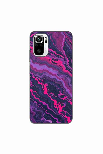 OEM Case compatible with Xiaomi Poco M5s Silicon Gel Tpu Pattern Midnight Ros...