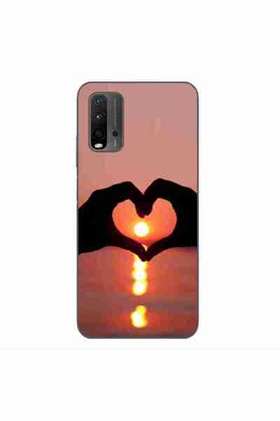 OEM Case compatible with Xiaomi Redmi 9T Silicon Gel Tpu Pattern Glow of Love