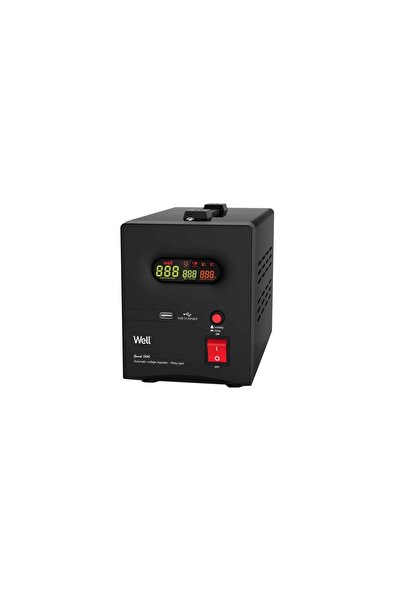 Well Stabilizator automat de tensiune cu releu 1500VA/900W