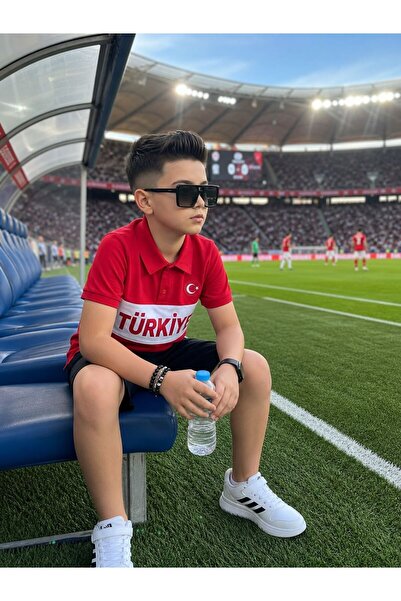 Lucky kidswear POLO YAKALI TÜRKİYE FORMASI