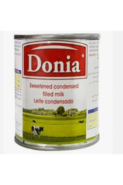 Donia حليب مكثف محلى في. إف 390 جرام × 48