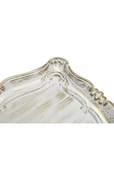 Zucci Home Sultan Vintage Royal Serving Tray |   33X42 cm |   Stylish Decorative Coffee and Tea Presentation Tray
