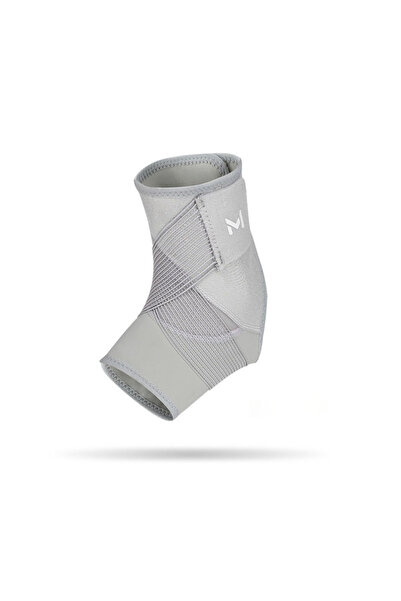 Choice4 M Gray 1PCS Ankle Brace with Straps, Ankle Compression Support Sleeve...