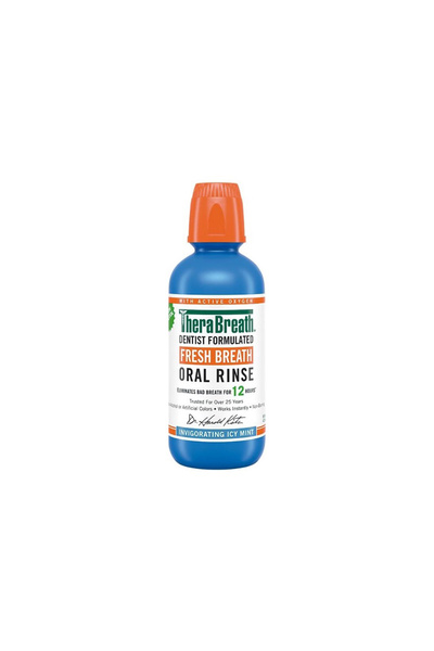 Thera Breath TheraBreath Fresh Breath Icy Mint Ağız Gargarası 16Oz / 473ml