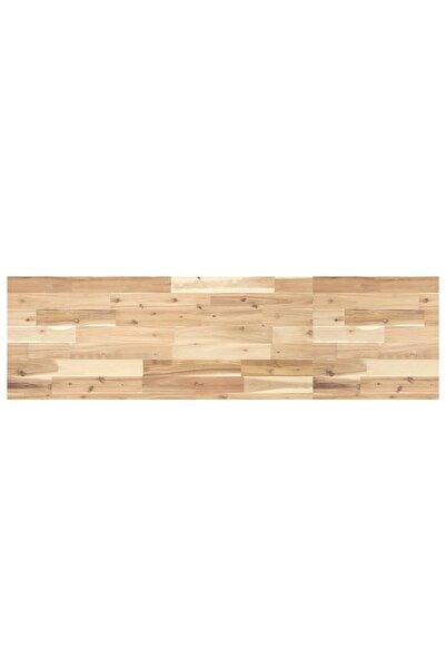 vidaxl Raft plutitor, 140x40x4 cm, lemn masiv de acacia netratat