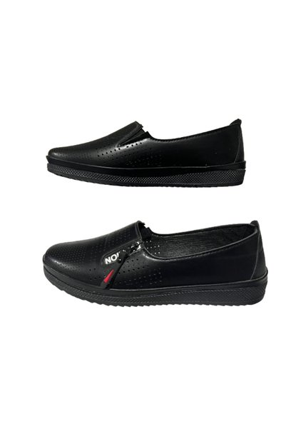 Ayzen - Women's Black Orthopedic Sole Casual Stylish Shoes
