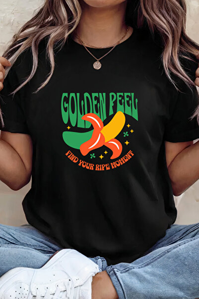Sarah's Boutique Women's T-shirt – 100% cotton – Golden Peel