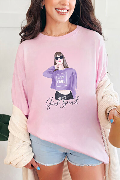 Sarah's Boutique Women's T-shirt – 100% cotton – Girl Spirit