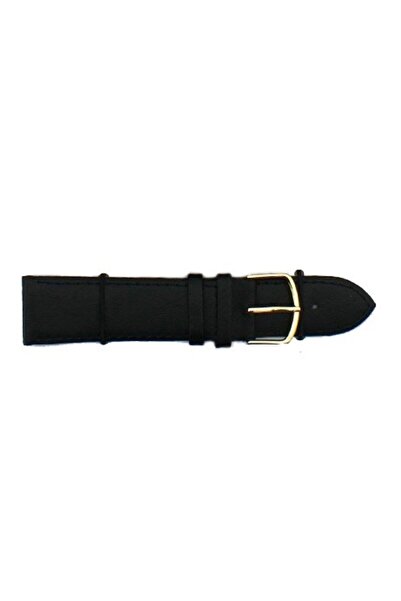 OEM Curea de ceas Jastrap Standard din piele neagră (74103-JA-BLACK-G) 22mm