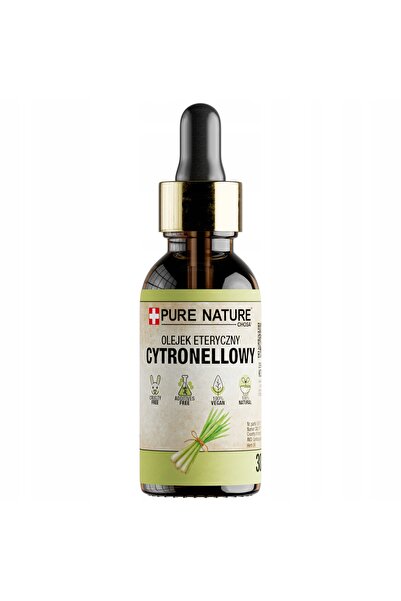 CHOSA Ulei Esențial de Citronella, Pure , 30ml, cu Pipetă, pentru Aromaterapi...