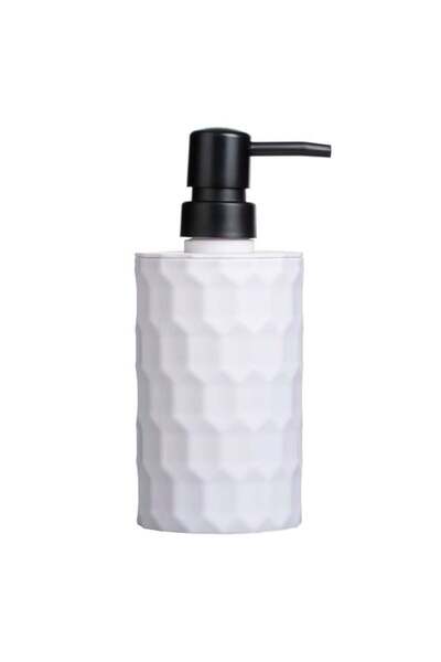 OEM Dozator pentru Săpun Lichid, Plastic, Negru, Accesoriu Baie Modern, 410ml