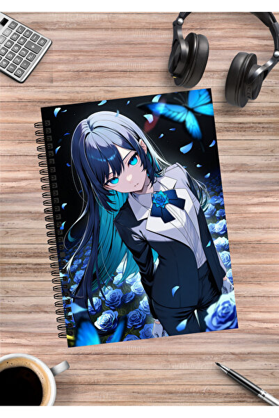 mertfigur Caiet spiralat Ado Anime A5 (50 de coli)