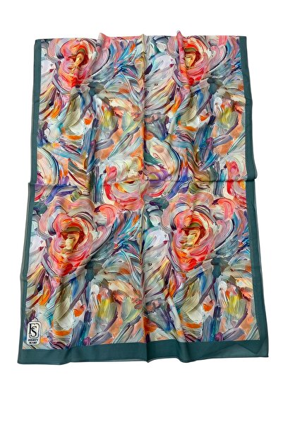 istanbul prensesleri French Silk Shawl Tie-Dye Pattern, High Quality, Supple ...