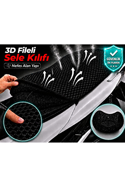 Vi Caro Husa scaun motocicletei Gilera GP 800 Husa scaun cu plasa 3D Protecti...