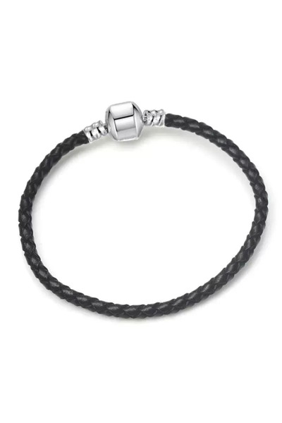 Kumsal Concept Charm Uyumlu Deri Bileklik