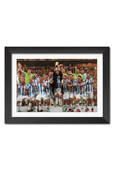 Signtouch Advertising Alayra Argentina World cup Moment Lionel Messi Poster P...
