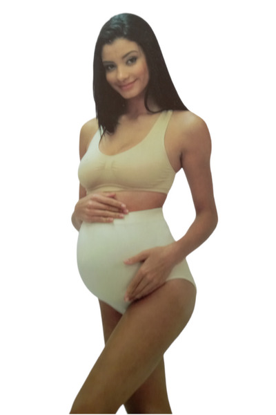 OEM Chiloti fara cusaturi cu talie inalta din bambus pentru femei gravide, Gr...