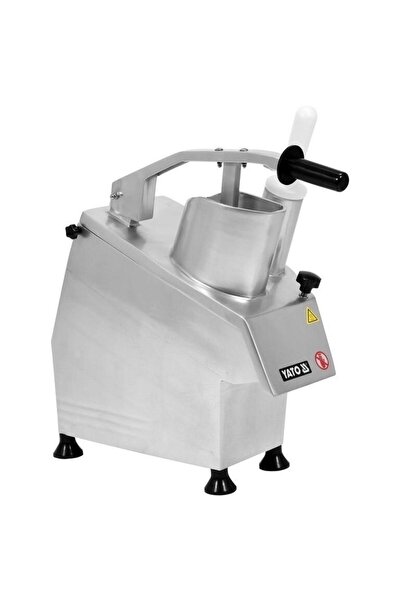 yato YG-03100 Vegetable Cutter, 550 W, 300 kg/h, Stainless Steel, IPX3, Silver