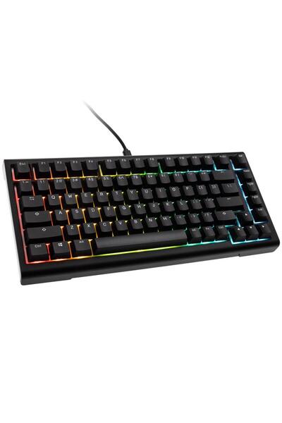 Ducky Πληκτρολόγιο Gaming Tinker 75, Φωτισμός RGB, Ενσύρματο, MX-Speed Silver...