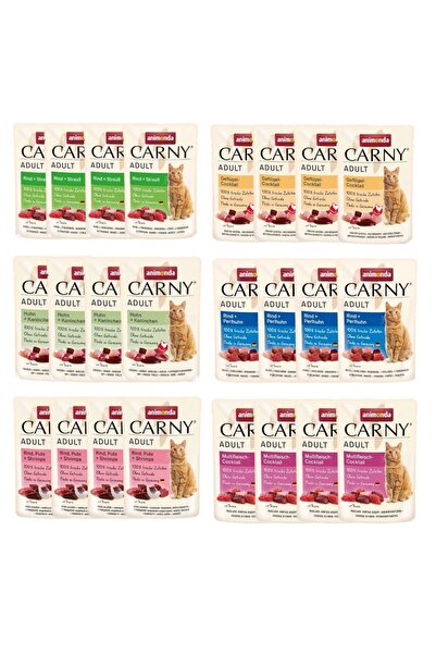 Animonda Carny Adult hrană umedă pentru pisici MIX de arome 24x85g