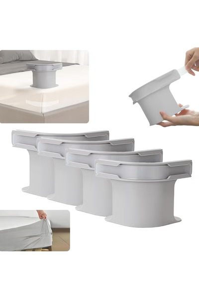 TAPIT 4PCS Lock Sheet Holders Bed Sheet Holder for Corners Keep Sheets Firm &...