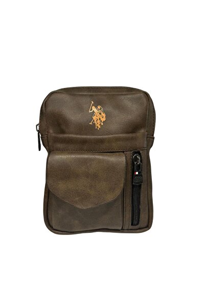 U.S. Polo Assn. حقيبة بنية اللون PLHEY24512