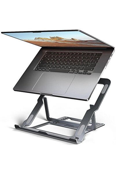 Axagon Stand notebook STND-LAG, ajustabil, compatibiliate 10" - 17.3", Gri