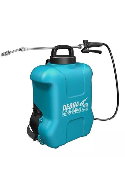 dedra DED6981 Pulverizator de grădină tip rucsac de 18V, 16L, Plastic/Oțel in...