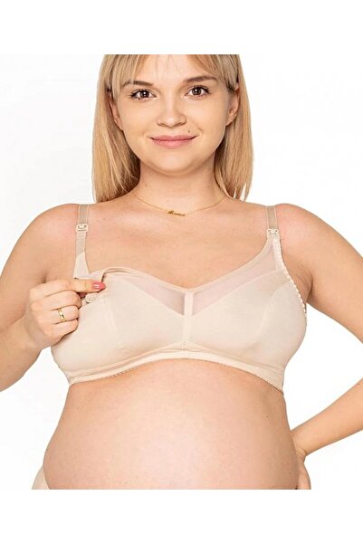 Mom-To-Be Sutien pentru alaptat Allday Beige marime 75B