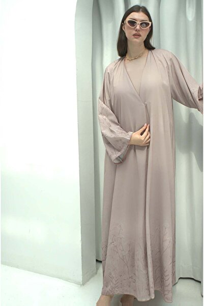 MODEST SISTERS Blush Garden Abaya (3 pieces set)