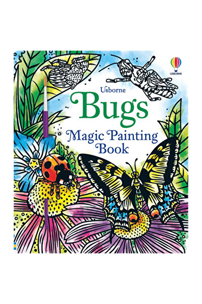 Usborne Carte pentru copii - Carte magică de pictat cu gândaci
