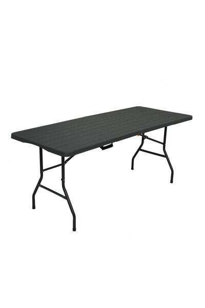 NILS CAMP MASA DE CAMPING 180 CM ANTRACIT NC1618